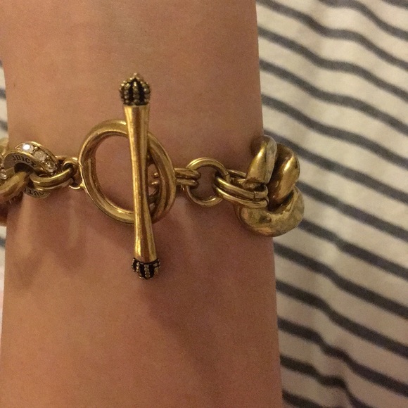 Juicy Couture gold chain bracelet - Picture 3 of 3